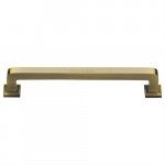 M Marcus Heritage Brass Square Vintage Design Cabinet Pull 254mm Centre to Centre